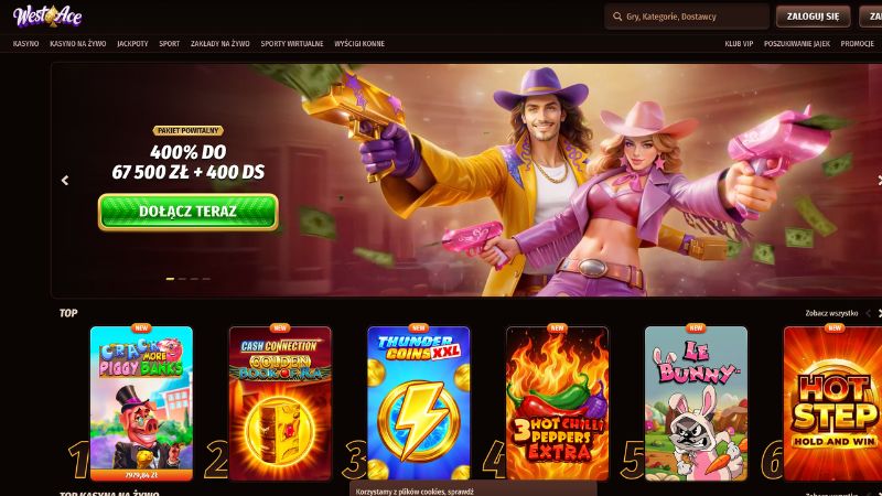 West Ace Casino screenshot