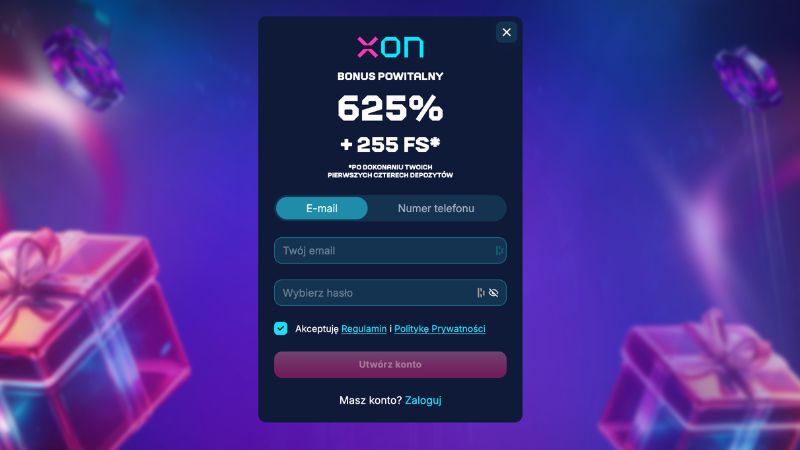 Xon Casino screenshot